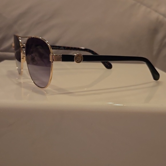 Kate Spade Raglan Aviator Gold Frame Sunglasses Brand New with Case main image 9
